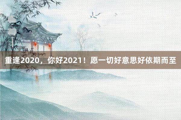 重逢2020，你好2021！愿一切好意思好依期而至