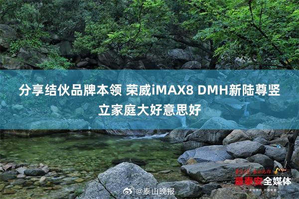 分享结伙品牌本领 荣威iMAX8 DMH新陆尊竖立家庭大好意思好